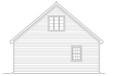 Traditional House Plan - 91306 - Rear Exterior