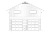 Traditional House Plan - Bottle Bay 91617 - Front Exterior