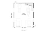 Traditional House Plan - Bottle Bay 91617 - 1st Floor Plan