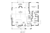 Country House Plan - Barnwell Mountain 91631 - 1st Floor Plan