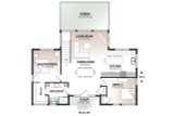 Cottage House Plan - Riviera 91559 - 1st Floor Plan