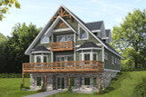 Craftsman House Plan - 91675 - Front Exterior