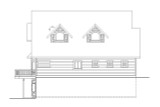 Craftsman House Plan - 91675 - Left Exterior