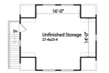 Secondary Image - Traditional House Plan - 91774 - 2nd Floor Plan