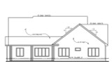 European House Plan - Adelaide 91758 - Rear Exterior