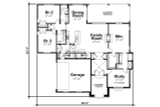 European House Plan - Adelaide 91758 - 1st Floor Plan