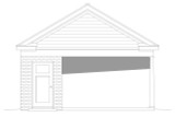 Secondary Image - Traditional House Plan - 91781 - Left Exterior