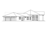 Contemporary House Plan - Georgetown 91907 - Right Exterior