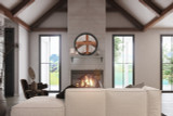 Ranch House Plan - Robin 91884 - Living Room