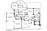 Traditional House Plan - 91934 - 1st Floor Plan