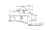 Country House Plan - Fall River 92064 - Right Exterior