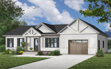 Country House Plan - Miranda 4 92151 - Front Exterior