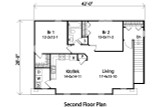 Secondary Image - Traditional House Plan - 92241 - 2nd Floor Plan