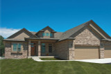 Secondary Image - Ranch House Plan - Kathryn 92288 - Front Exterior