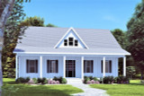 Classic House Plan - 92323 - Front Exterior