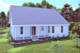 Classic House Plan - 92323 - Rear Exterior