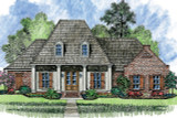 European House Plan - Lagniappe 92519 - Front Exterior