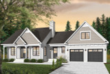 Ranch House Plan - Kipling 92572 - Front Exterior