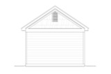 Secondary Image - Traditional House Plan - 92638 - Rear Exterior