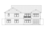 Craftsman House Plan - Tuscan 92653 - Rear Exterior