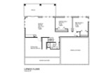Secondary Image - Craftsman House Plan - Tuscan 92653 - Basement Floor Plan
