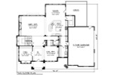 Tudor House Plan - 92665 - 1st Floor Plan