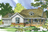 Country House Plan - Clearheart 92676 - Front Exterior