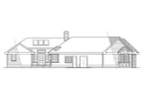 Traditional House Plan - Sheridan 92739 - Left Exterior