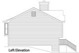 Traditional House Plan - 92756 - Left Exterior