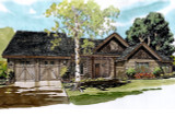 Ranch House Plan - Cherokee II 92799 - Front Exterior