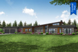 Modern House Plan - Syncline 92824 - Front Exterior