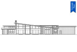 Secondary Image - Modern House Plan - Syncline 92824 - Rear Exterior