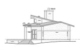 Contemporary House Plan - Sierra 92906 - Left Exterior