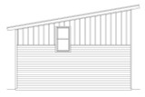 Contemporary House Plan - Santolla 92858 - Left Exterior
