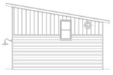 Contemporary House Plan - Santolla 92858 - Right Exterior