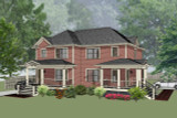 Country House Plan - 93006 - Front Exterior