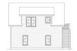 Country House Plan - 93071 - Rear Exterior
