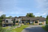 Modern House Plan - Permian Basin 92958 - Front Exterior