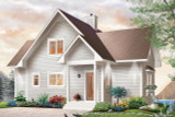 Cottage House Plan - Vistas 93211 - Front Exterior