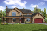Country House Plan - Anchorage 93341 - Front Exterior