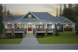 Craftsman House Plan - Whispering Pine 93433 - Front Exterior