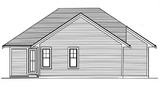 Cottage House Plan - Addison 93458 - Rear Exterior