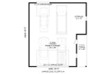 Traditional House Plan - 93545 - 1st Floor Plan