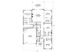 Modern House Plan - Wind Ridge 93615 - 1st Floor Plan