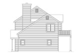 Traditional House Plan - 93724 - Right Exterior