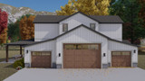Farmhouse House Plan - Farmer 93679 - Front Exterior