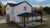 Secondary Image - Farmhouse House Plan - Farmer 93679 - Left Exterior