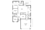 Country House Plan - Van Wagoner 93793 - 1st Floor Plan