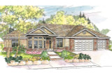 Traditional House Plan - Hollyview 93979 - Front Exterior
