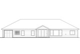 Secondary Image - Traditional House Plan - Hollyview 93979 - Rear Exterior